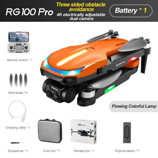 RG100 Pro Dual HD Camera Drone with Aerial Photography