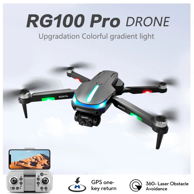 RG100 Pro Dual HD Camera Drone with Aerial Photography